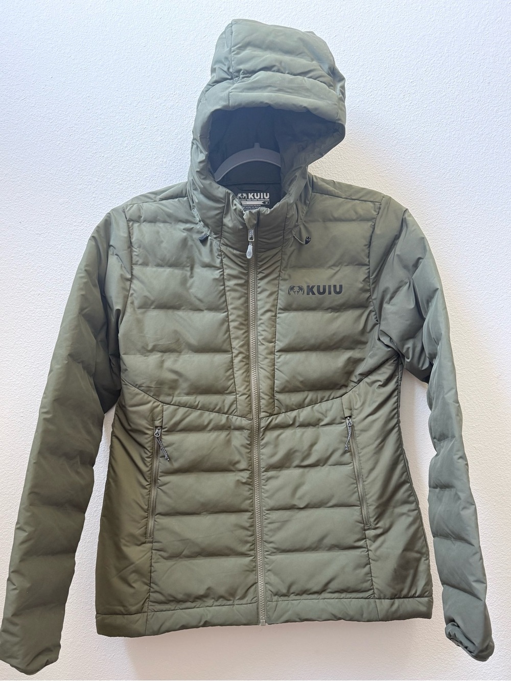 KUIU Women’s Olive Hooded Insulated Jacket